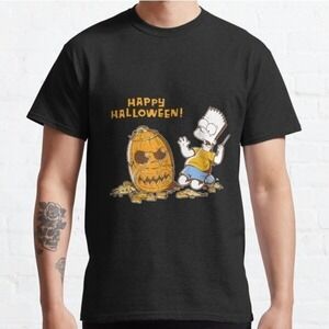 Carves Pumpkin Halloween Classic T-Shirt